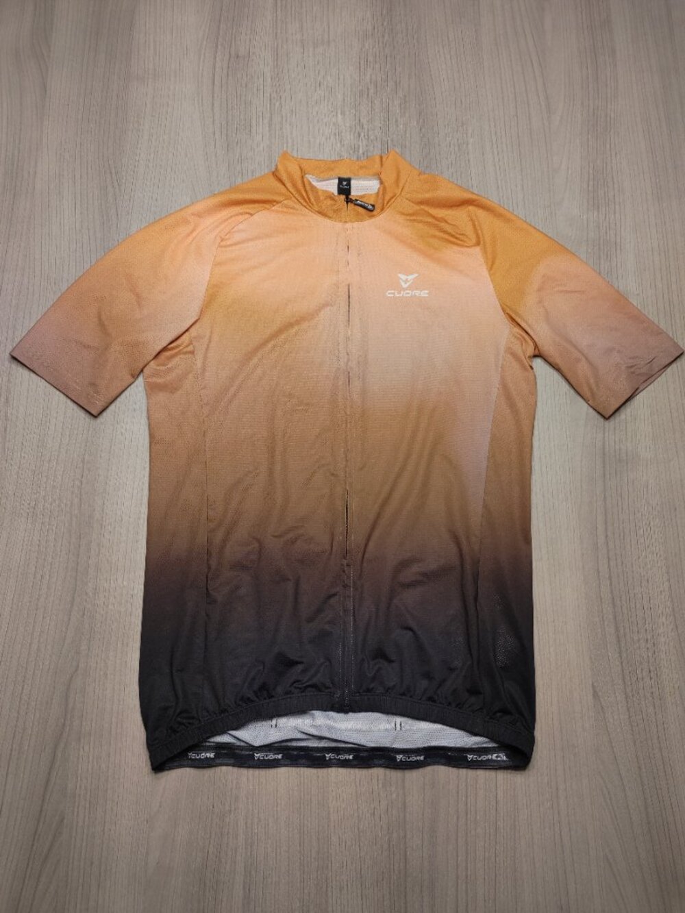 Men's Cuore Bronze in Tan Cycling Jersey Size M